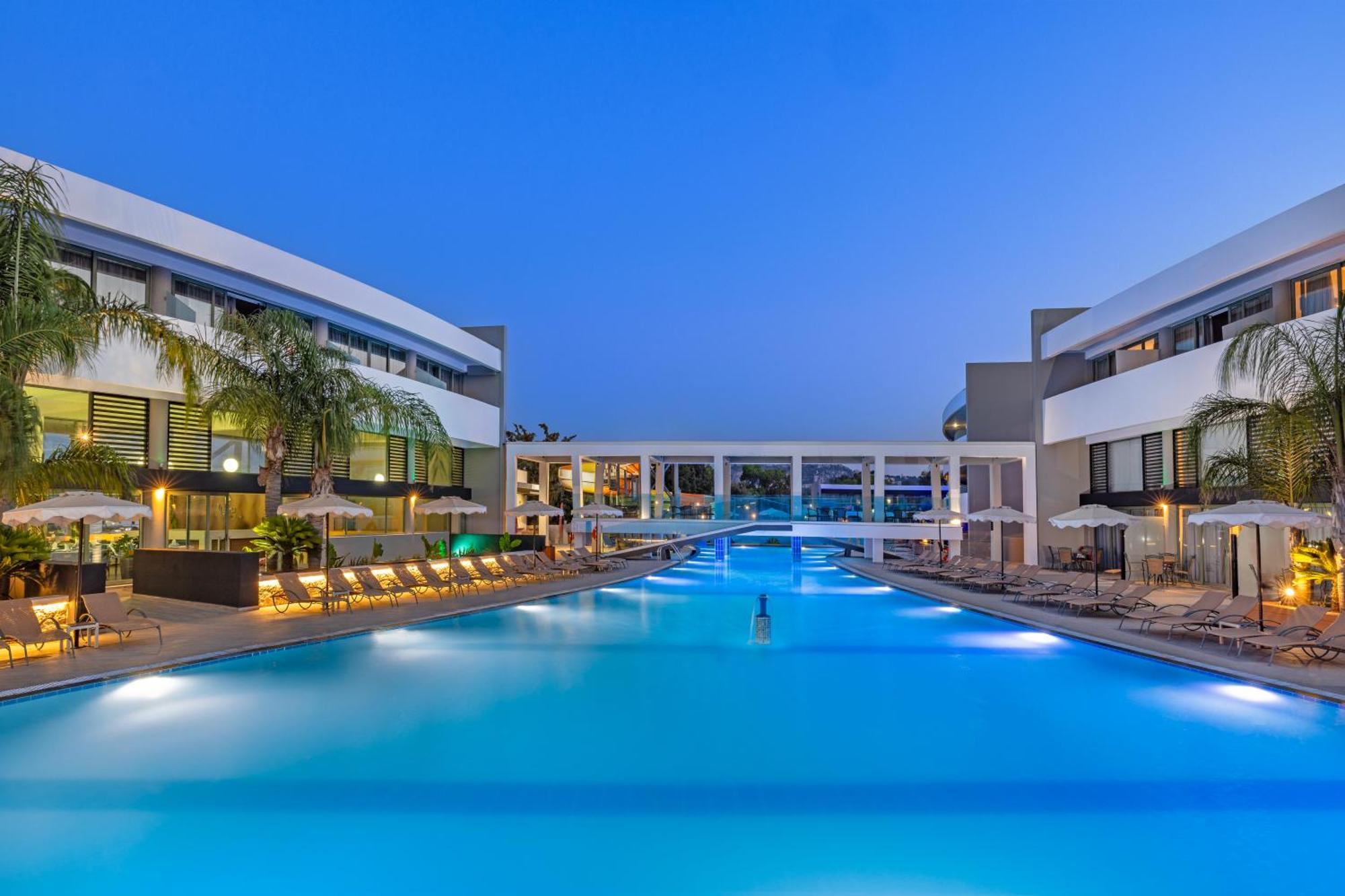 Virginia Family Resort Kallithéa المظهر الخارجي الصورة